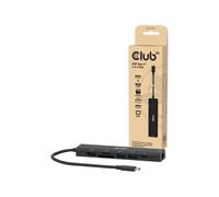 Club3D Hub USB-C CSV-2553 7-in-1 HDMI 4K60Hz USB-C PD100W LAN SD/TF 2xUSB-A