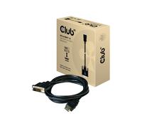 Club 3D DVI to HDMI 1.4 Cable M/M 2m/ 6.56ft Bidirectional DVI Dual CAC-1210