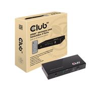 Club3D Hdmi 4K60Hz 2.0 Uhd Switchbox 4 Ports