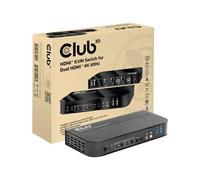 Club 3D Hdmi Kvm Switch 4K60Hz Kvm switch 2-port USB 2.0 Hdmi CSV-1382