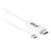 Club 3D Kabel USB 3.1 Typ C> HDMI 2.0 UHD Cavo Digitale/dati CAC-1514