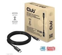 Kabel USB4 C St C St 30m Club 3D bidirektional 8K60Hz oder 4K120Hz 40Gvps Daten 240W Power