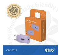 Club 3D Lifestyle Ladeger?t USB-C 30Watt 2Stk lila retail (CAC-3025)