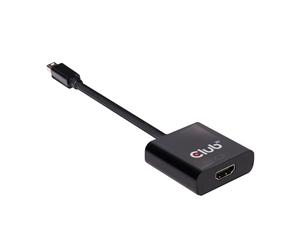 Club 3D Mini DisplayPort black Black