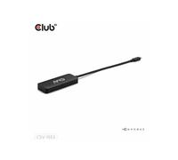 Club 3D MST-Hub USB 3.2 Typ C> 3x DP 4K60Hz St/Bu retail Digitale/dati CSV-1553