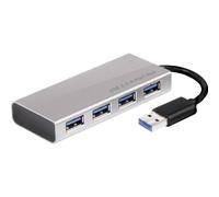 USB 3.0 4 Port Aluminium Casing