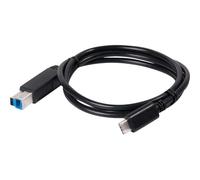 Club3d usb 2.0 cavo di collegamento 1x spina c 3.1 b 3.0 1 m