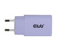 Club 3D Usb-C Ladegerät 30 Watt 2 PezzoLila Caricabatteria CAC-3025