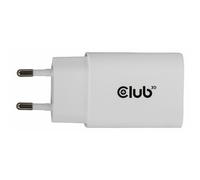 Club 3D Usb-C Ladegerät 30 Watt 2 Pezzowhite Caricabatteria CAC-3020