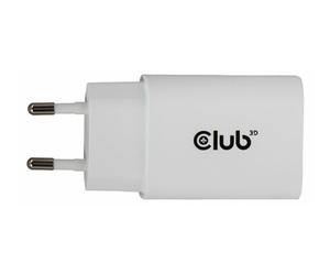 Club 3D Usb-C Ladegerät 30 Watt 2 Pezzowhite Caricabatteria CAC-3020