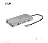 Club 3D USB Gen1 Type-C 9-in-1 hub - d NEW
