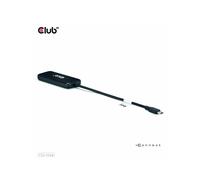 Club 3D Usb-Hub Typ C> 4x Usb 10Gbps+ 100W PD St/Bu retail Hub 10 Gbps CSV-1548
