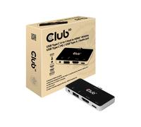 Club3D - Csv-1591 Docking Usb 3.0 (3.1 Gen 1) Type-c Nero, Cromo - SPEDIZIONE GRATUITA
