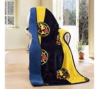 Club America Dycica Coperta foderata in sherpa effetto seta, 50 x 60 cm