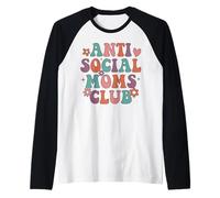 Club antisociale per Mamme Maglia con Maniche Raglan