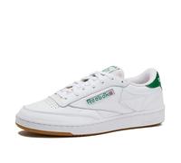 Club C 85 Vintage Tennis Sneakers Uomo, Calzature Bianco/Verde Glen/Gomma Gomma 1, 34.5 EU