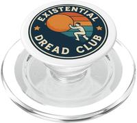 Club del terrore esistenziale - Filosofia divertente Sisifo PopSockets PopGrip per MagSafe