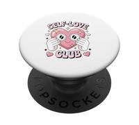 Club Dell'amore Di Sé Introversi Cura Dell'amore Di Sé PopSockets PopGrip Adesivo