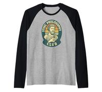Club di Filosofia Stoica - Maglia con Maniche Raglan