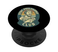 Club di Filosofia Stoica - PopSockets PopGrip Adesivo