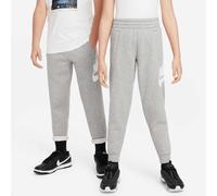 Nike Unisex Kids Full Length Pant K NSW Club FLC Jggr Hbr, Dk Grey Heather/Base Grey/White, FD2995-063, XL