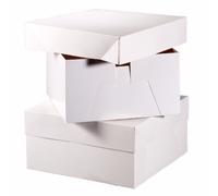 Club Green - Scatole per torte quadrate (confezione da 10) (SG9775)