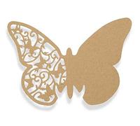 Club Green segnaposto Farfalla, Marrone, 70 x 100 mm, 10 pz per Confezione