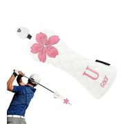 Club Head Covers, Protective Headcover Gholf Accessories, Elastic Club Protector, Putter Protective Shells for Friends, Families, 14,17 x 6,3 pollici, 160 g, White