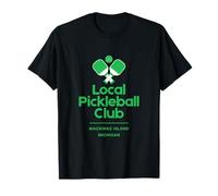 Club Locale di Pickleball Isola di Mackinac Michigan Maglietta