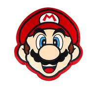 Club Mocchi Mocchi - Peluche mega 38 cm, Licenza Nintendo, accessorio per camera da letto, cuscino Super Mario per bambini e bambine, 3 anni, T12423, multicolore