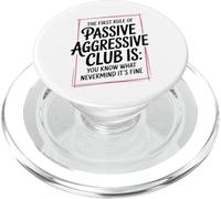 Club passivo aggressivo sai cosa non importa che va bene PopSockets PopGrip per MagSafe