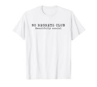 Club Senza rimpianti (splendidamente asociale) Maglietta