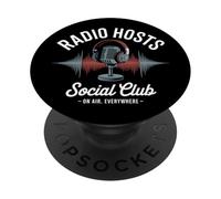 Club sociale ospite radiofonico PopSockets PopGrip Adesivo