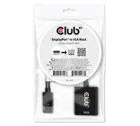 Club 3D Adattatore attivo CAC-2013 DisplayPort 1.1a a VGA Maschio/Femmina 0,228 m