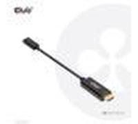 CLUB3D CAC-1333 cavo e adattatore video 0,22 m HDMI tipo A (Standard) USB tipo-C Nero