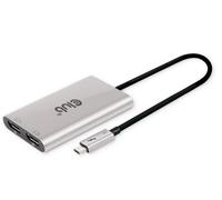 5235952 CLUB3D ADATTATORE THUNDERBOLT 3 A DUAL DISPLAYPORT 4K60HZ