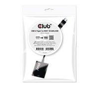 CLUB3D ADATTATORE USB TYPE-C 3.1 GEN 1 TO HDMI 2.0 4K 60HZ HDR ACTIVE BLACK