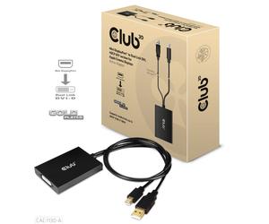 CLUB3D CAC-1130-A cavo video e adattatore 0,6 m DVI-D Mini DisplayPort + USB Type-A Nero - Nouvo