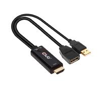 Club3D CAC-1331 - Adattatore attivo da HDMI a DisplayPort 1.2 4K60Hz M/F Classic
