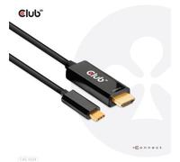 CLUB3D CAC-1334 cavo e adattatore video 1,8 m HDMI tipo A (Standard) USB tipo-C