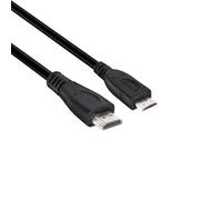 club3D CAC-1350 HDMI Cavo Spina HDMI Mini-C, Spina HDMI-A 1.00 m Nero UHD 4K;