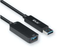 CLUB3D CAC-1411 cavo USB USB 3.2 Gen 2 [3.1 Gen 2] 5 m USB A Nero (Club 3D CAC-1411 - USB forl?ngerkabel)