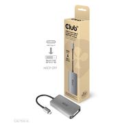CLUB3D CAC-1510-A cavo e adattatore video 025 m USB tipo-C DVI Grigio NEW