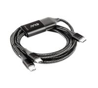 CLUB3D CAC-1527 cavo USB 1,83 m USB C 2 x USB C Nero (Club 3D - USB Type-C kabel - USB-C til) NEW