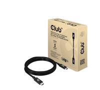 Club3D CAC-1575 USB4 GEN2X2 TYPE-C BI-DIRECTIONAL CABLE 4K60HZ DATA 20GBPS PD 24