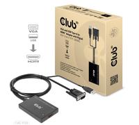 CLUB 3D ADAPTADOR VGA + USB-A HDMI 0,6M M/H RETAIL