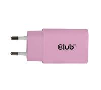 Club3D CAC-3021 USB-C® - Caricatore 30 Watt, 2 pezzi, colore: Rosa