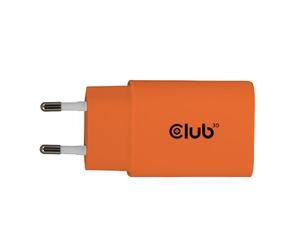 Club3D CAC-3023 USB-C® - Caricatore 30 Watt, 2 pezzi, colore: Arancione