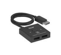 Club3D CSV-1009 DisplayPort 2 in 1 Switch bidirezionale 8K