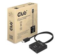 Video Splitter 2x HDMI 2in1 Bi-Directional 8K60Hz *Club3D*